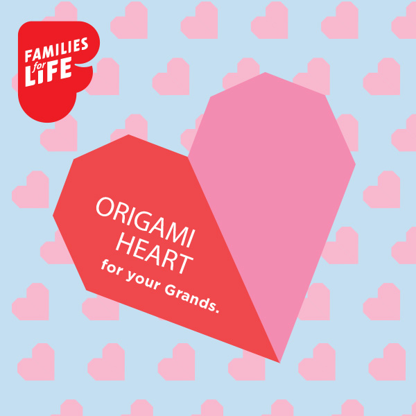 FAMILIES FOR LIFE - Celebrating Our Grands Origami Tutorial Videos