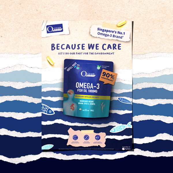 OCEAN HEALTH -Omega-3 Fish Oil Sustainability Campaign